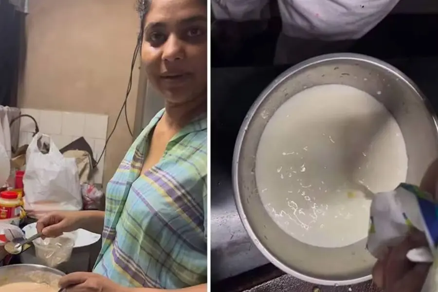 തൈരും ബ്രെഡും തമ്മിലുള്ള കോമ്പിനേഷന്‍; പുതിയ പാചകറീല്‍ പങ്കുവെച്ച് നടി ശ്രിന്ദ