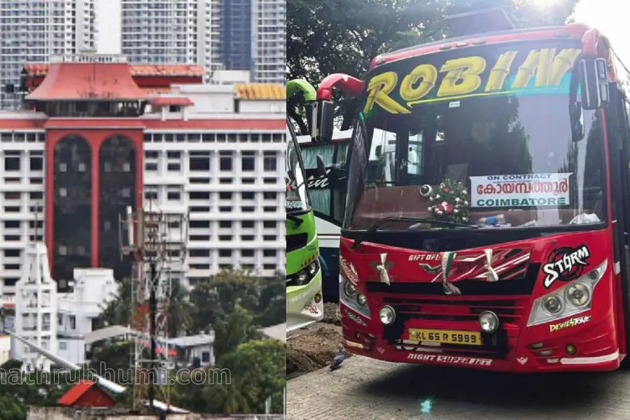 ഓള് ഇന്ത്യ പെര്മിറ്റില് റൂട്ട് ബസായി ഓടരുത്; ഹൈക്കോടതി വിധി റോബിന് പരീക്ഷണത്തിനും തിരിച്ചടി