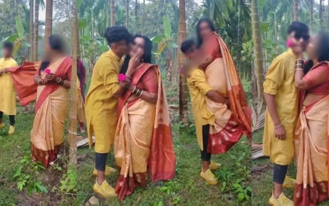 സാമൂഹിക മാധ്യമങ്ങളില്‍ പ്രചരിച്ച ചിത്രം | Photo: Twitter/ Amit Singh Rajawat
