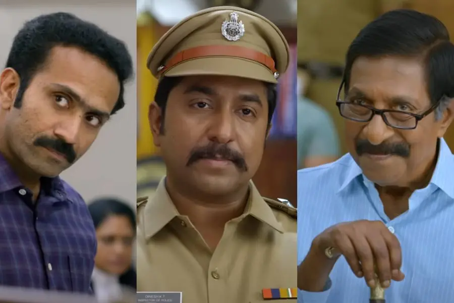 കള്ളസാക്ഷിയായി ശ്രീനിവാസൻ,പോലീസായി വിനീതും ഒപ്പം ഷെെനും; പൊട്ടിച്ചിരിപ്പിച്ച് 'കുറുക്കന്' ട്രെയിലർ