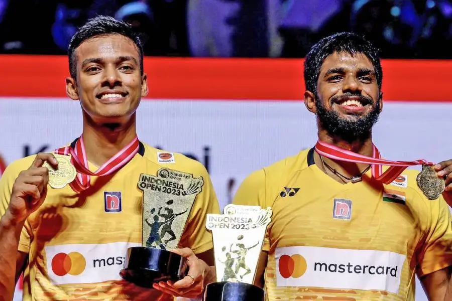 ലോക റാങ്കിങ്ങില് രണ്ടാമതെത്തി സാത്വിക് സായ്രാജ് രങ്കിറെഡ്ഡി-ചിരാഗ് ഷെട്ടി സഖ്യം