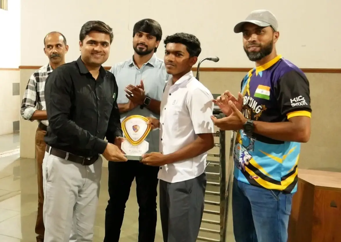 ദേശീയ കിക്ക്‌ബോക്സിങ് മത്സരത്തില്‍ മെഡല്‍ നേടിയ പാണ്ടിക്കാട് അസാപ് സ്‌കില്‍ പാര്‍ക്ക് വിദ്യാര്‍ത്ഥികളെ അനുമോദിച്ചു
