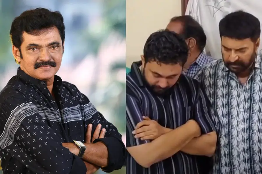 ഹനീഫിനെ കാണാൻ മമ്മൂട്ടിയെത്തി; മകനെ ചേർത്തുപിടിച്ച് താരം