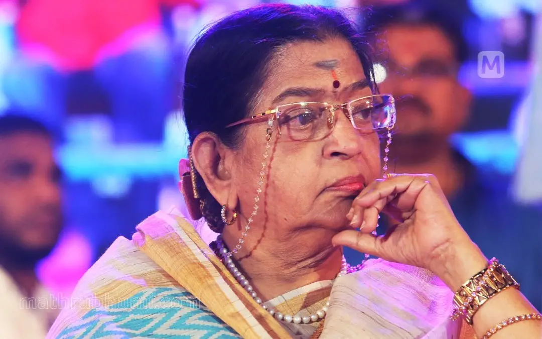 പി സുശീല | ഫോട്ടോ: കെ. കെ പ്രവീൺ / മാതൃഭൂമി