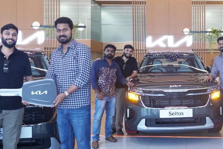 ഗരുഡന് സൂപ്പര് ഹിറ്റ്; സംവിധായകന് കിയ സെല്റ്റോസ് സമ്മാനിച്ച് നിര്മാതാവ് ലിസ്റ്റില് സ്റ്റീഫന്