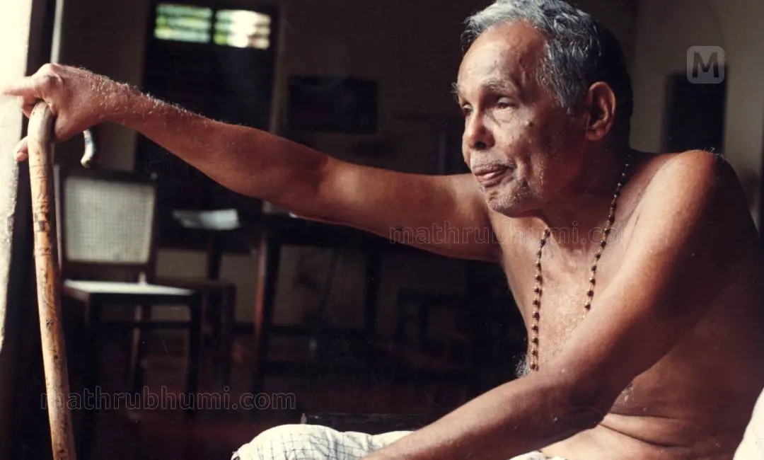 തകഴി/ ഫോട്ടോ: മാതൃഭൂമി