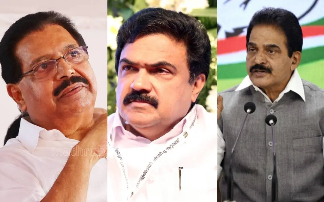 പി.സി. ചാക്കോ, ജോസ് കെ. മാണി, കെ.സി. വേണുഗോപാല്