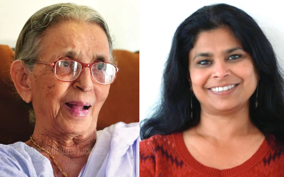 സുമംഗല, ജയശ്രീ കളത്തില് | ഫോട്ടോ: മാതൃഭൂമി