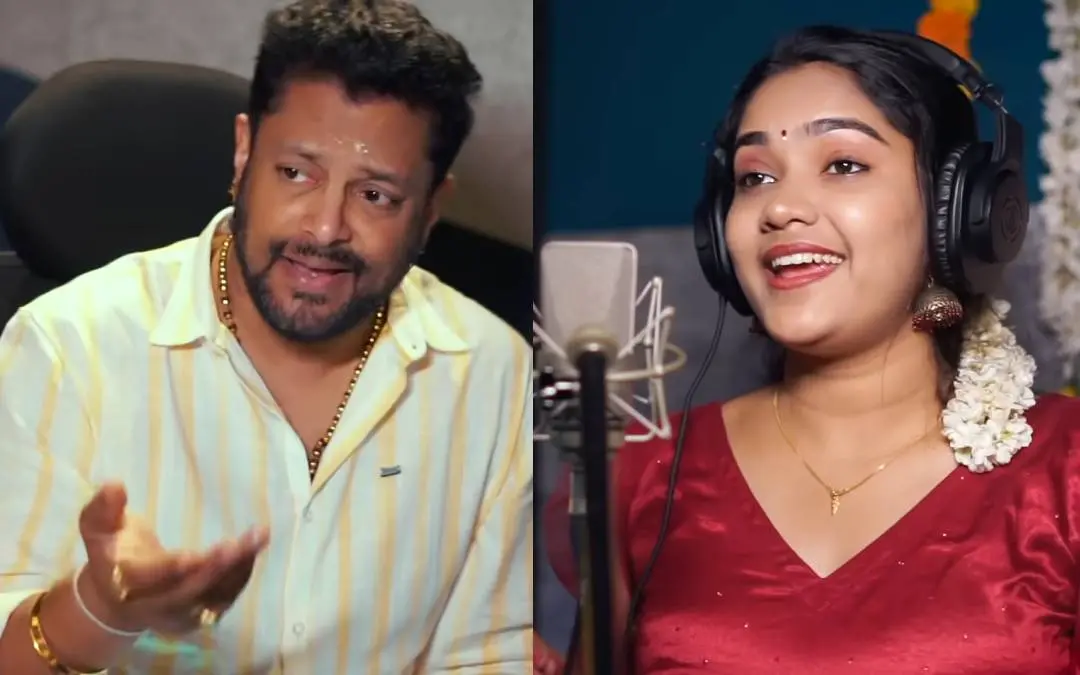 'തിരുവോണം' ആൽബത്തിൽ നിന്നൊരു രം​ഗം | ഫോട്ടോ: സ്ക്രീൻ​ഗ്രാബ്