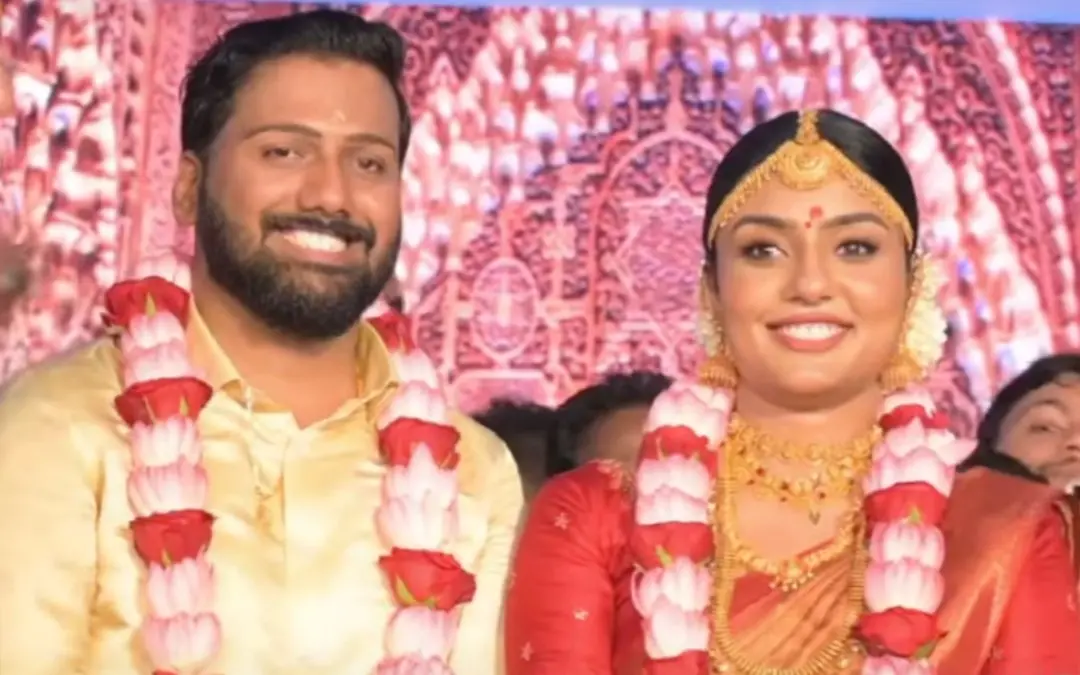 വിഷ്ണുവും അഭിരാമിയും | photo: screengrab