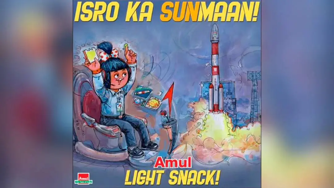 അമുൽ ഇൻസ്റ്റാഗ്രാമിൽ പങ്ക് വെച്ച പോസ്റ്റ് | Photo:Instagram/ @amul_india