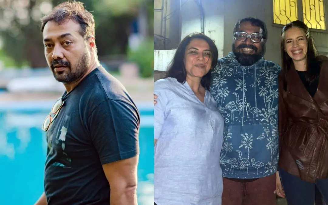 അനുരാഗ് കശ്യപ് ആർതി ബജാജിനും കൽകി കൊച്ലിനും ഒപ്പം | Photos: instagram.com/anuragkashyap10/