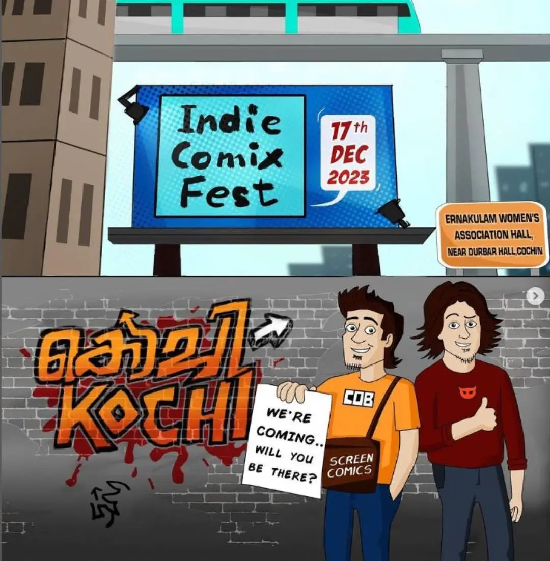 പരിപാടിയുടെ പോസ്റ്റര് | Photo: instagram/ indie comix fest