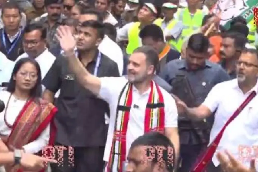 ഭാരത് ജോഡോ മാതൃകയില് പദയാത്ര; രാഹുല് ഗാന്ധിക്ക് മിസോറമില് ഊഷ്മളമായ വരവേല്പ്പ് | VIDEO