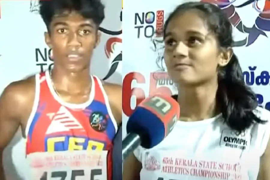 സംസ്ഥാന സ്‌കൂള്‍ കായിക മേളയുടെ വേഗമേറിയ താരങ്ങളായി അഭിറാമും താരയും