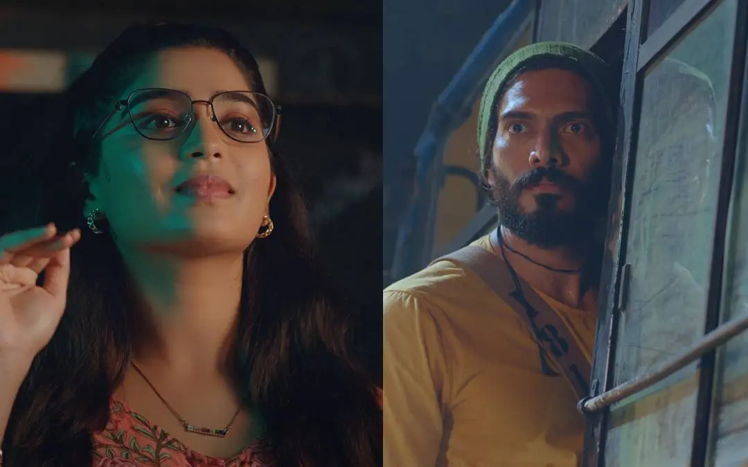 ലിറ്റിൽ മിസ്സ് റാവുത്തർ എന്ന ചിത്രത്തിൽ ഗൗരി കിഷനും ഷെർഷായും | ഫോട്ടോ: സ്ക്രീൻഗ്രാബ്