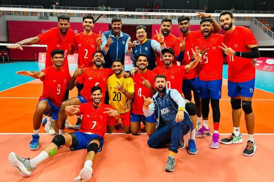 ദക്ഷിണകൊറിയക്കു പിന്നാലെ ചൈനീസ് തായ്‌പെയിക്കെതിരേയും ജയം; ഇന്ത്യന്‍ വോളി ടീം മുന്നോട്ട്