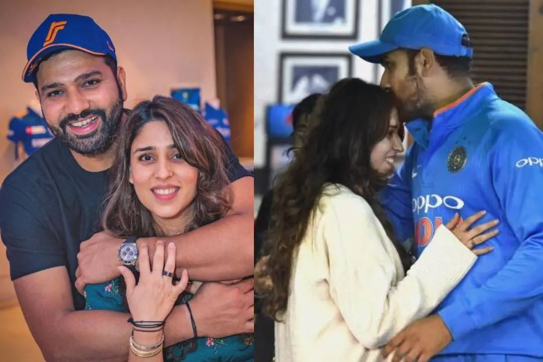 രോഹിത് ശര്മയും റിതിക സജ്ദേഹും | Photo: instagram/ rohit sharma
