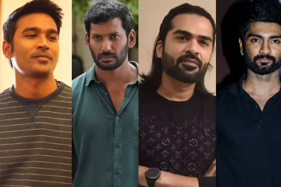 ധനുഷ്, വിശാല്, സിലമ്പരശന്, അഥര്വ എന്നിവര്ക്ക് സിനിമയില് വിലക്ക്