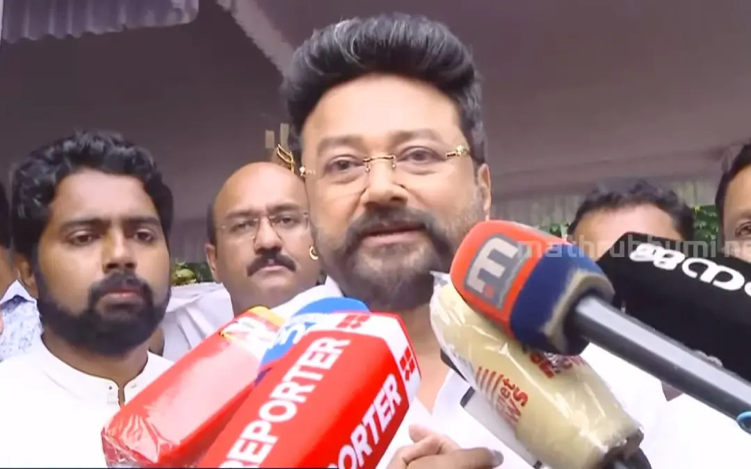 ജയറാം | ഫോട്ടോ: സ്ക്രീൻഗ്രാബ് \ മാതൃഭൂമി ന്യൂസ്