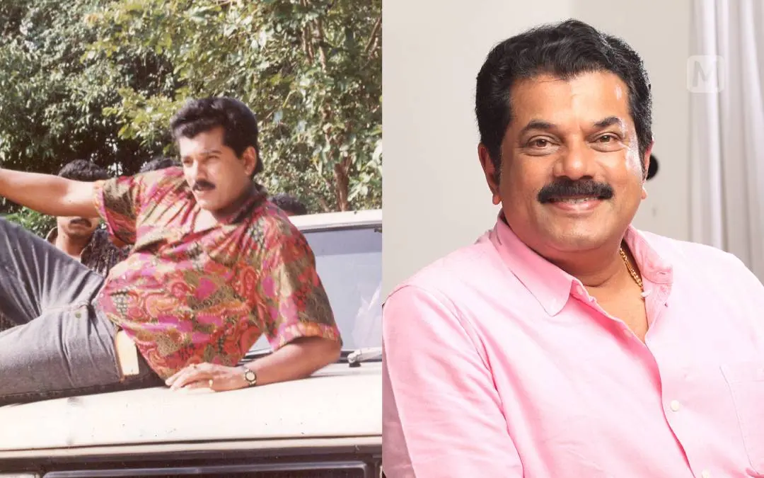 ഗോഡ്ഫാദർ സിനിമയിൽ നിന്നൊരു രംഗം, മുകേഷ് | ഫോട്ടോ: ആർക്കൈവ്സ്, ശ്രീജിത് പി രാജ് \ മാതൃഭൂമി