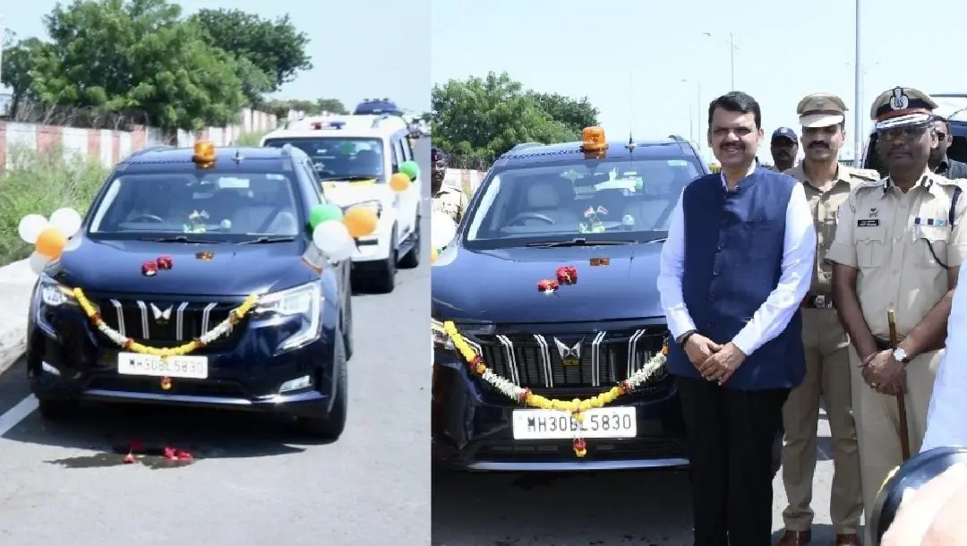 മഹീന്ദ്ര എക്സ്.യു.വി.700 | Photo: X/Devendra Fadnavis