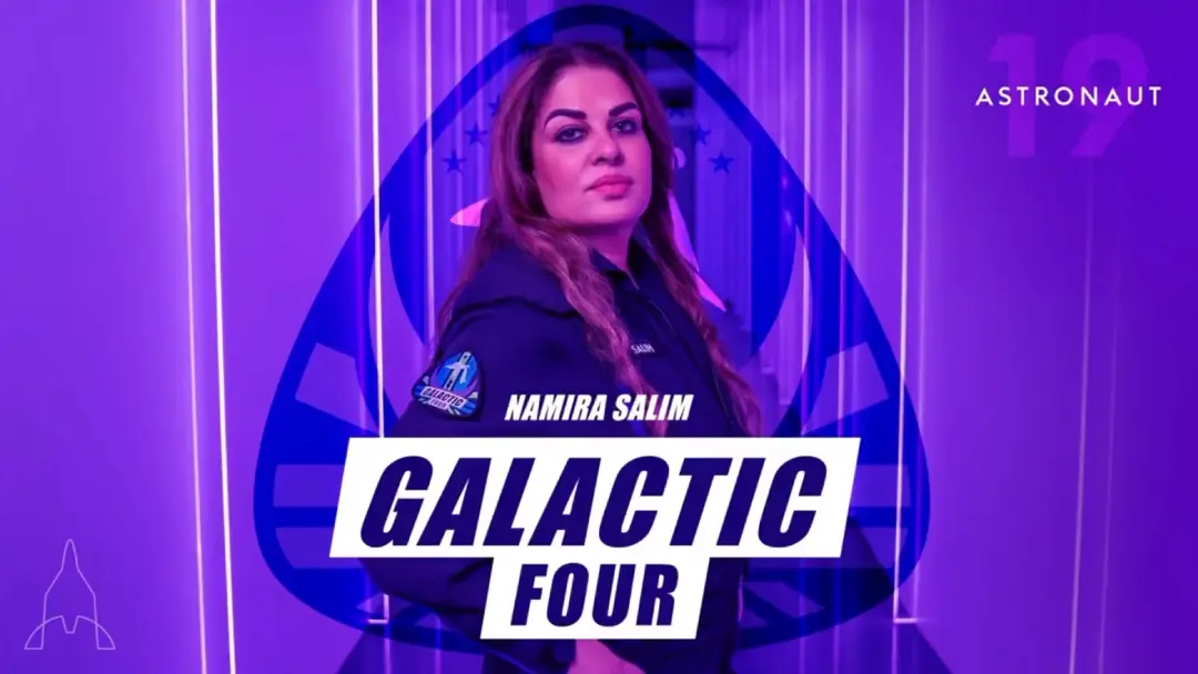 Namira Salim | Photo: X/Virgin Galactic