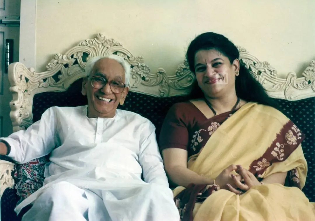 കെ.കരുണാകരനും പത്മജ വേണുഗോപാലും
