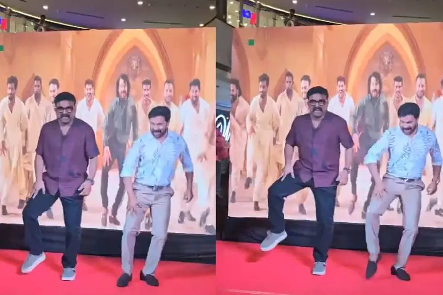 'ബാന്ദ്ര'യിലെ ഗാനത്തിനൊത്ത് ദിലീപിന്റെ ലൈവ് ഡാൻസ്, തമന്നയുടെ സ്റ്റെപ്പിട്ട് കലഭാവൻ ഷാജോൺ