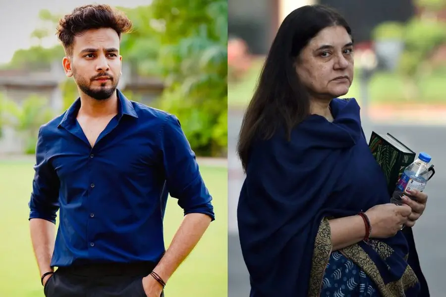 റേവ് പാർട്ടിക്ക് പാമ്പിൻ വിഷം എത്തിച്ചെന്ന് ആരോപിച്ചു; മനേകാ ഗാന്ധിക്കെതിരെ കേസിനൊരുങ്ങി യൂട്യൂബർ