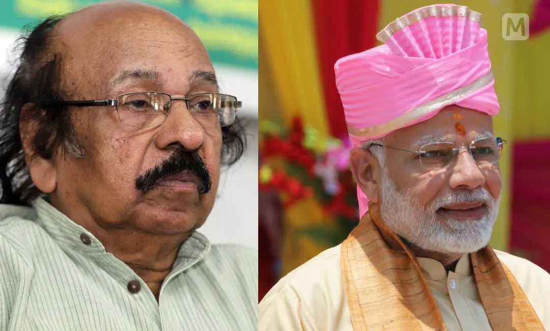 സച്ചിദാനന്ദന്, നരേന്ദ്ര മോദി