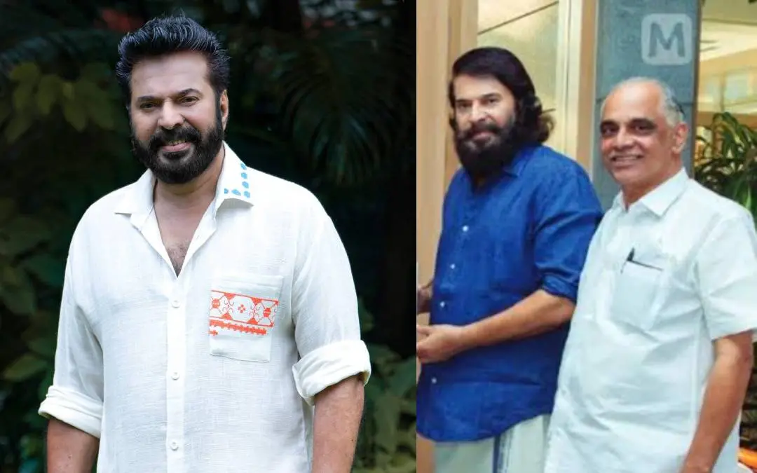 മമ്മൂട്ടി, ജോസ് തെറ്റയിൽ മമ്മൂട്ടിക്കൊപ്പം | Photo: facebook/mammootty, mathrubhumi
