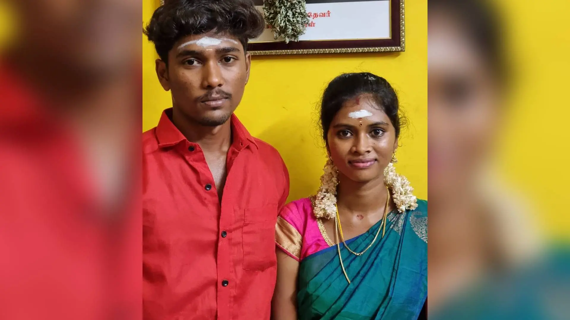 V Mariselvam and M Karthiga | Photo: https://twitter.com/tnie_godson
