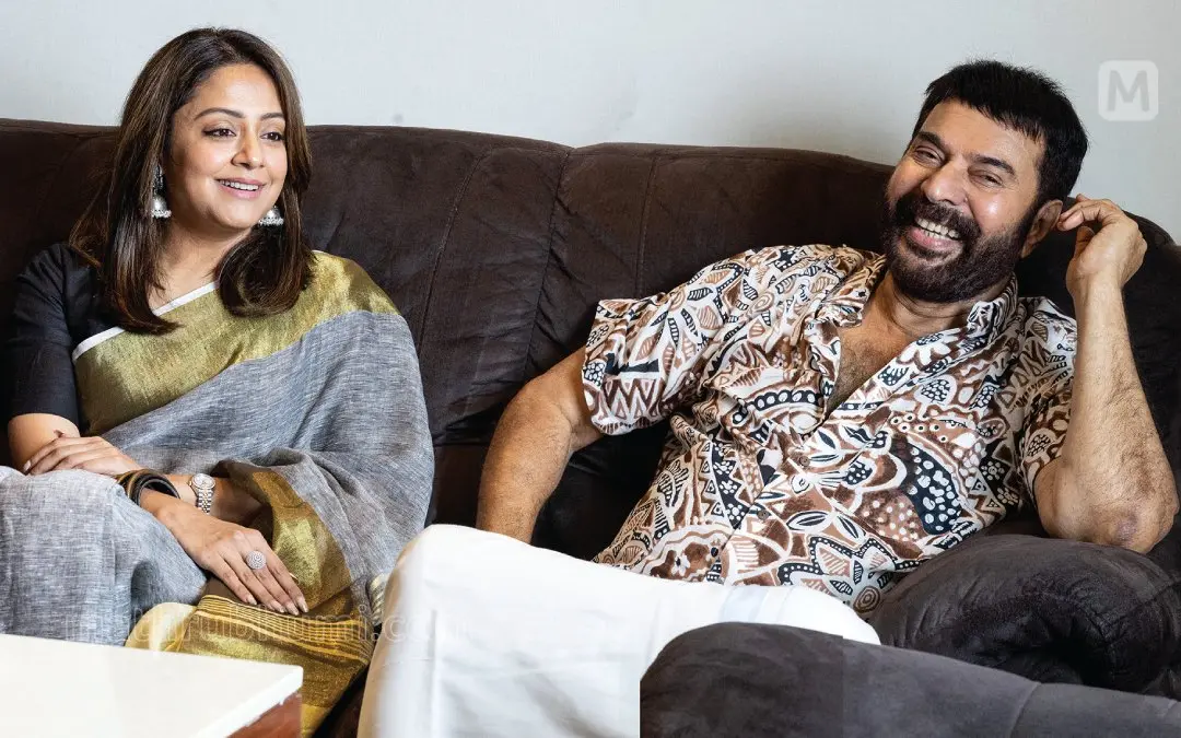 മമ്മൂട്ടിയും ജ്യോതികയും | ഫോട്ടോ: സിദ്ദിഖുൽ അക്ബർ / മാതൃഭൂമി