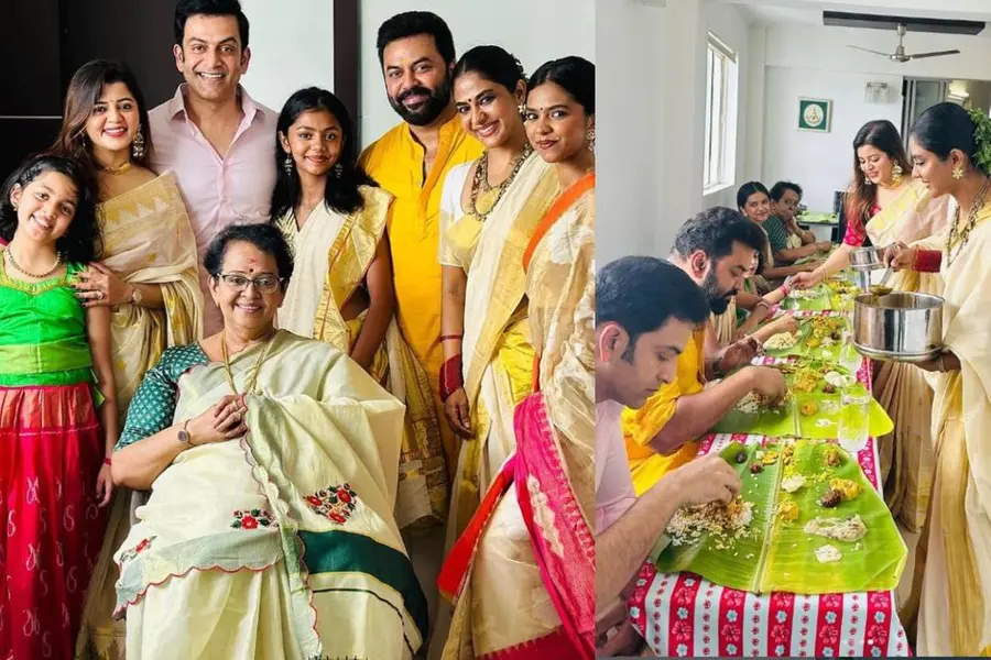 'നിര്‍ബന്ധിത വിശ്രമത്തിന് അതിന്റേതായ ഗുണങ്ങളുണ്ട്'; കുടുംബസമേതം ഓണമാഘോഷിച്ച് പൃഥ്വിരാജ്
