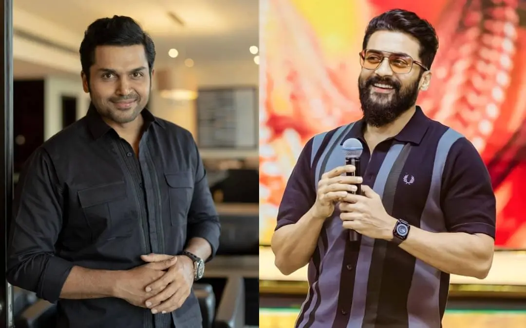 കാർത്തി, സൂര്യ, | ഫോട്ടോ: www.facebook.com/sikarthi, www.facebook.com/ActorSuriya