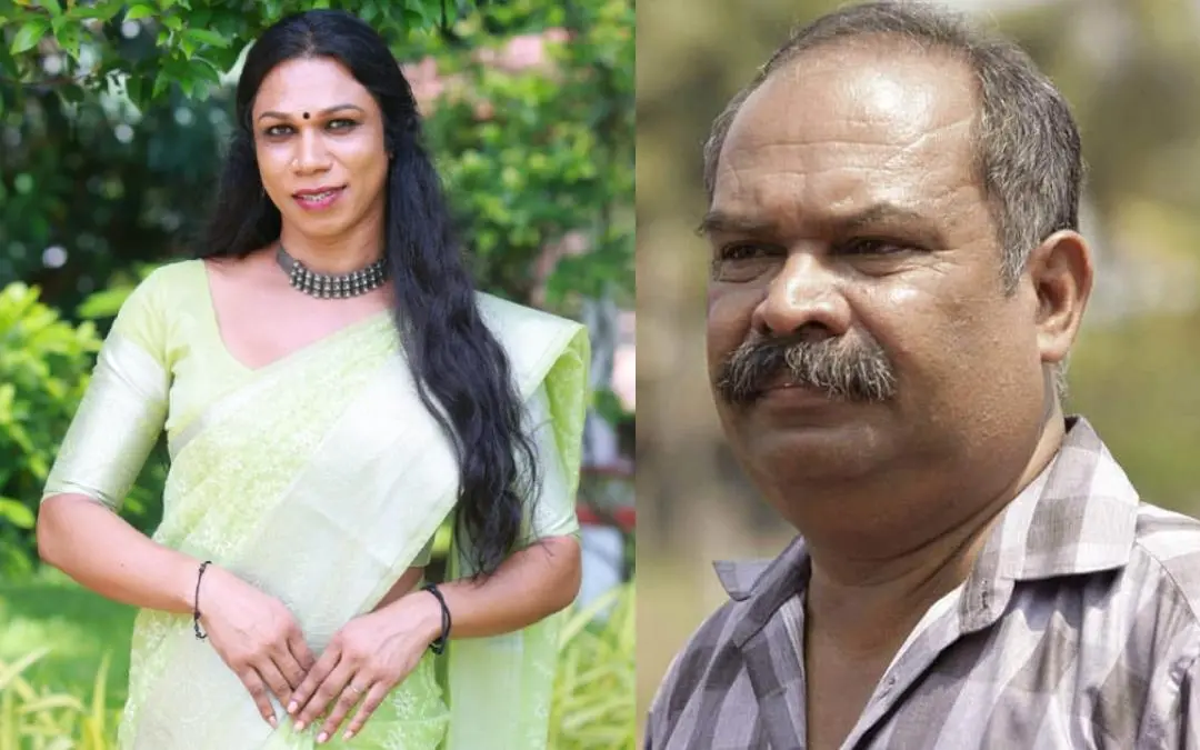 ശീതൾ ശ്യാം, അലൻസിയർ | photo: facebook/sheethal shyam
