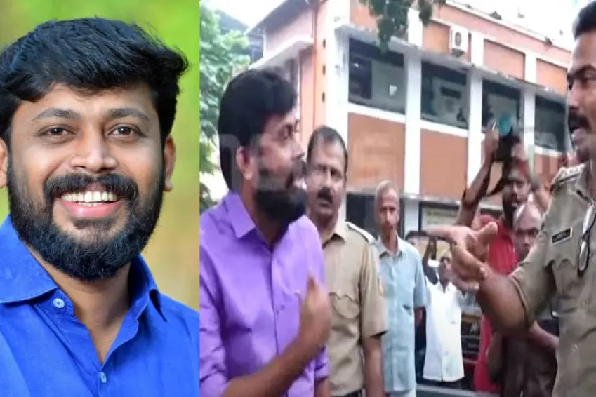 പേരുചോദിച്ചതല്ല പ്രശ്നം, എന്റെ മുന്നിൽവെച്ച് മൈക്ക് തട്ടിയെടുത്തു, പോലീസ് മോശമായി പെരുമാറി- M.വിജിൻ