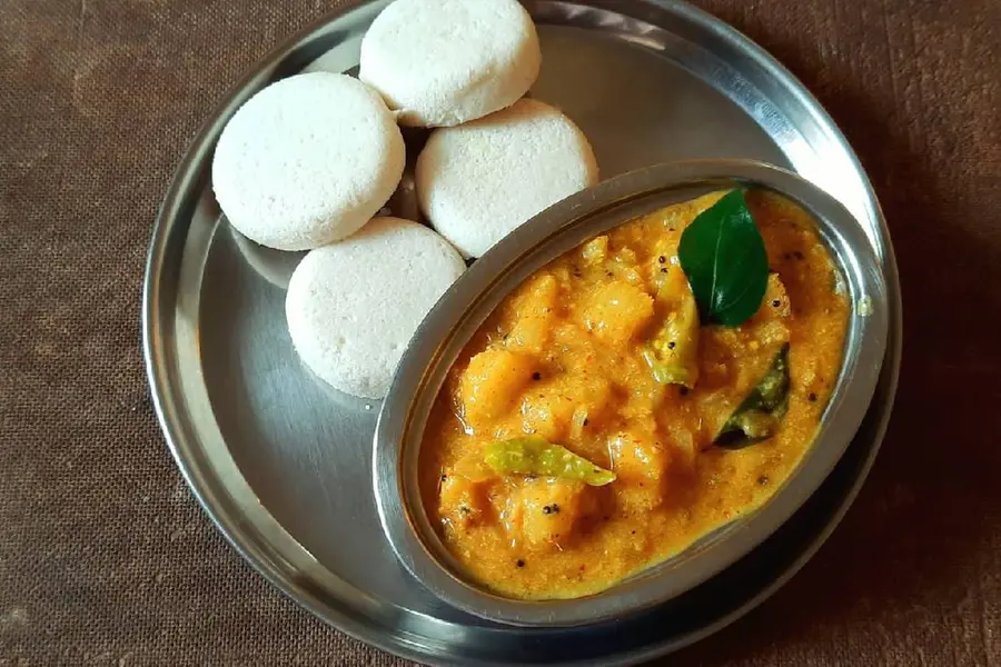 ഇഡ്ലിയ്ക്കും ദോശയ്ക്കും കൂട്ടാന് രുചിയേറും കപ്പ ബാജി