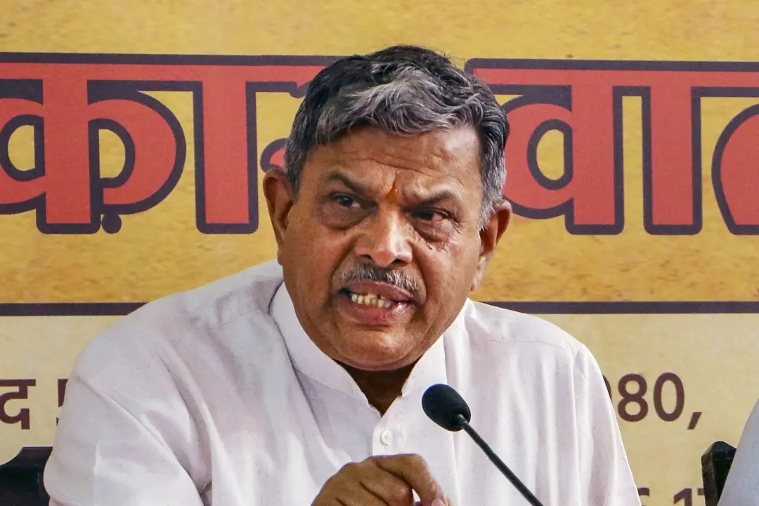 ആർ.എസ്.എസ്. ജനറൽ സെക്രട്ടറി ദത്താത്രേയ ഹൊസബാലെ | Photo: PTI