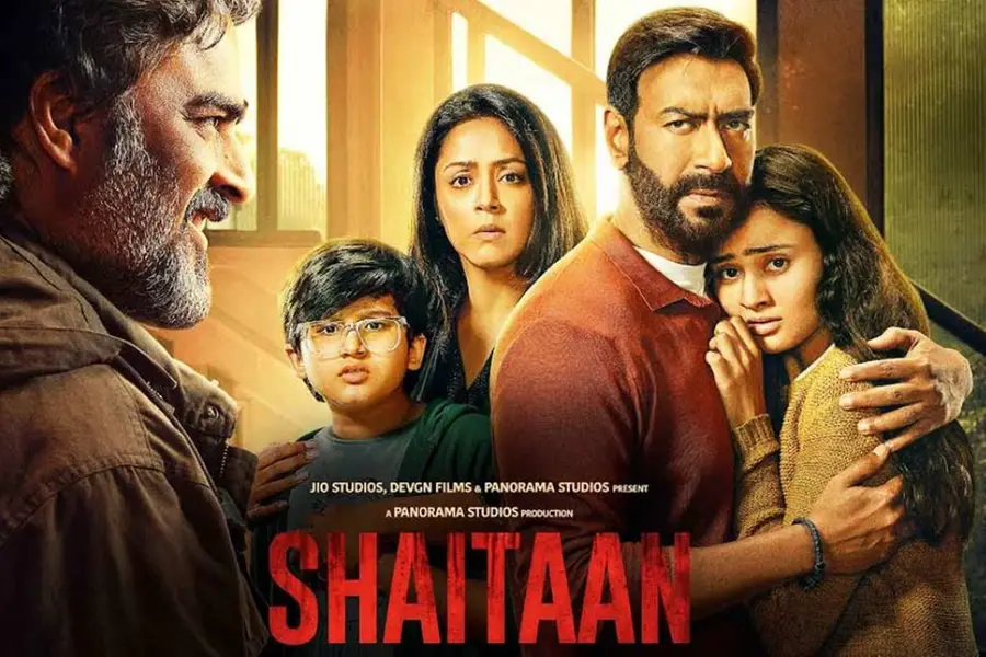ഒരിക്കൽക്കൂടി 100 കോടി തിളക്കത്തിൽ അജയ് ദേവ്ഗൺ; കുതിപ്പ് തുടർന്ന് 'ശെെത്താൻ'