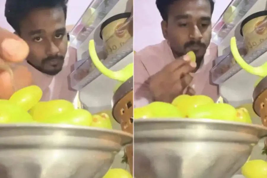 ഈ മുന്തിരി കഴിക്കാതിരിക്കാന് ആകുന്നില്ല ; വീഡിയോ കണ്ടത് 97 മില്യണ് ആളുകള്