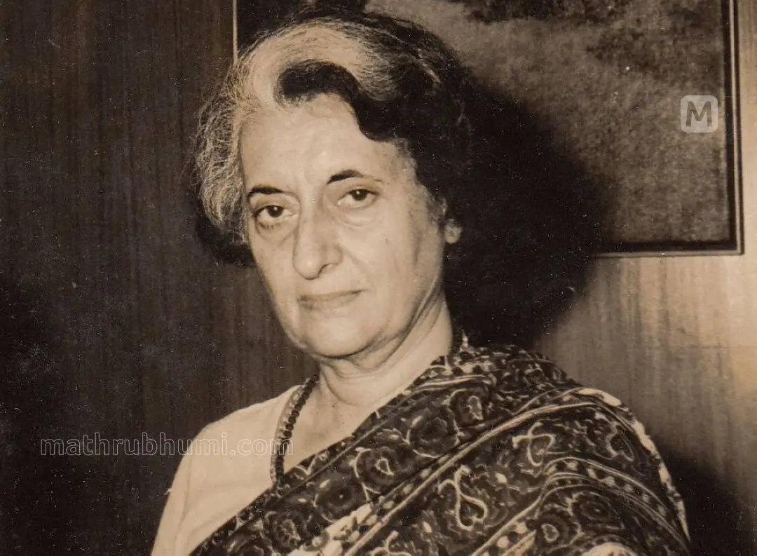 ഇന്ദിരാഗാന്ധി | Photo: Mathrubhumi archives