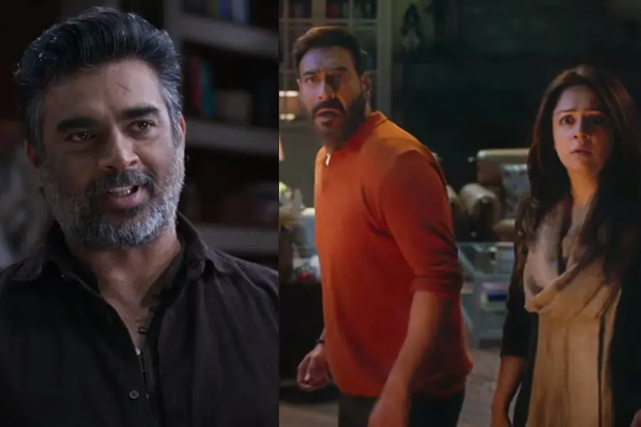 ഭയപ്പെടുത്തുന്ന അതിഥിയായി മാധവൻ,പേടിയോടെ അജയും ജ്യോതികയും; നിഗൂഢതകൾ ഒളിപ്പിച്ച് 'ശെെത്താൻ' ട്രെയിലർ