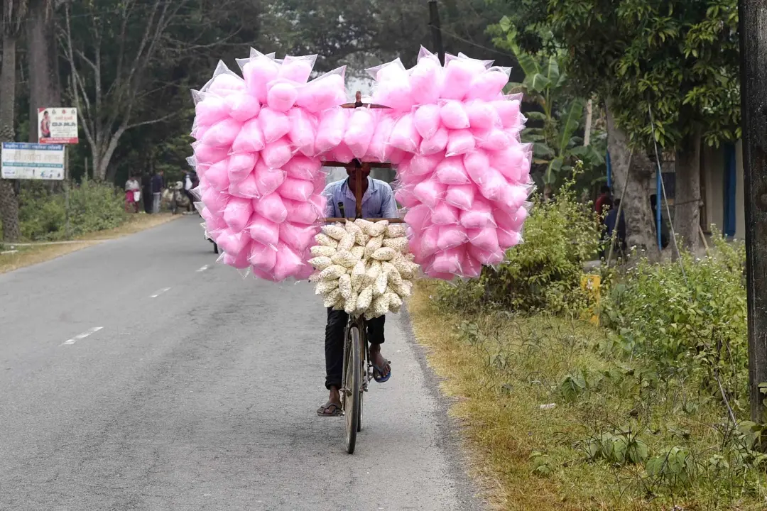 പഞ്ഞിമിഠായി വിൽപ്പനക്കാരൻ - പ്രതീകാത്മക ചിത്രം | Photo: ANI