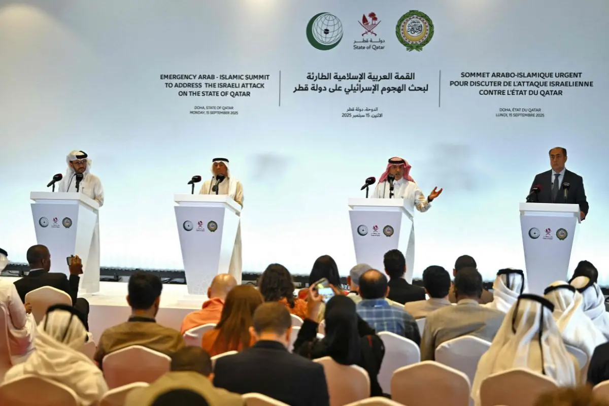 From the Doha Summit | Photo: AFP