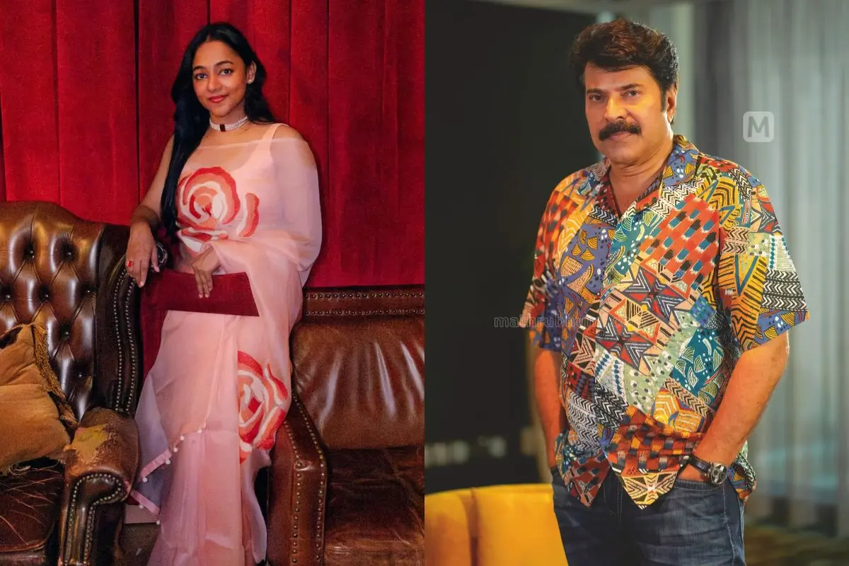 Santhy Balachandran, Mammootty | Photo: Instagram/santhybee