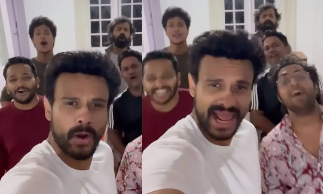 വിശാഖ് സുബ്രഹ്‌മണ്യം പങ്കുവച്ച വീഡിയോയില്‍ നിന്നും