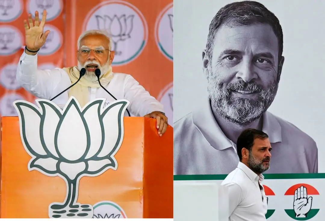 പ്രധാനമന്ത്രി നരേന്ദ്ര മോദി, രാഹുല് ഗാന്ധി |ഫോട്ടോ:PTI
