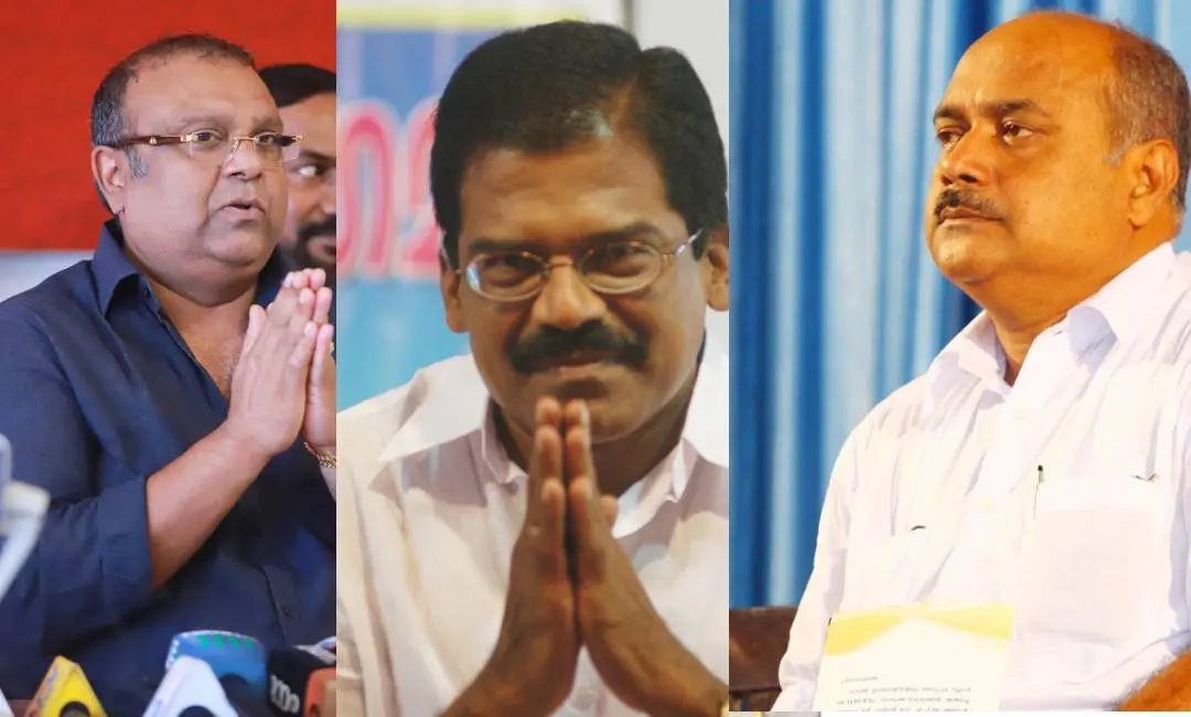 തുഷാര് വെള്ളാപ്പള്ളി,തോമസ് ചാഴിക്കാടന്, ഫ്രാന്സിസ് ജോര്ജ്